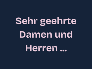 Wie du gute Geschäftsbriefe formulierst: Anleitung mit Beispielen